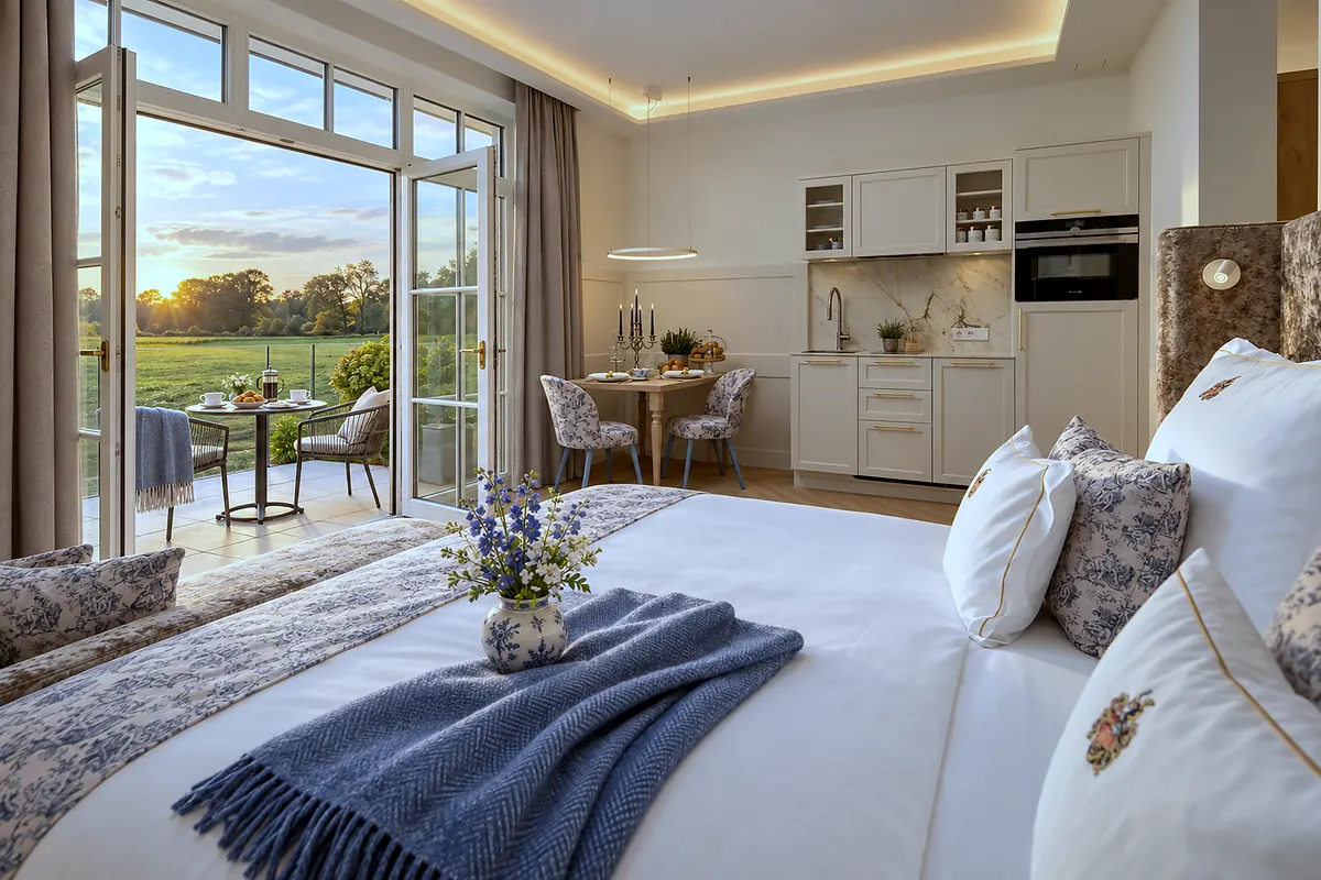 Sleeping area with a view, 03 Blauer Storch