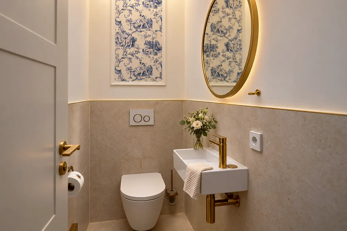 Guest WC, 03 Blauer Storch