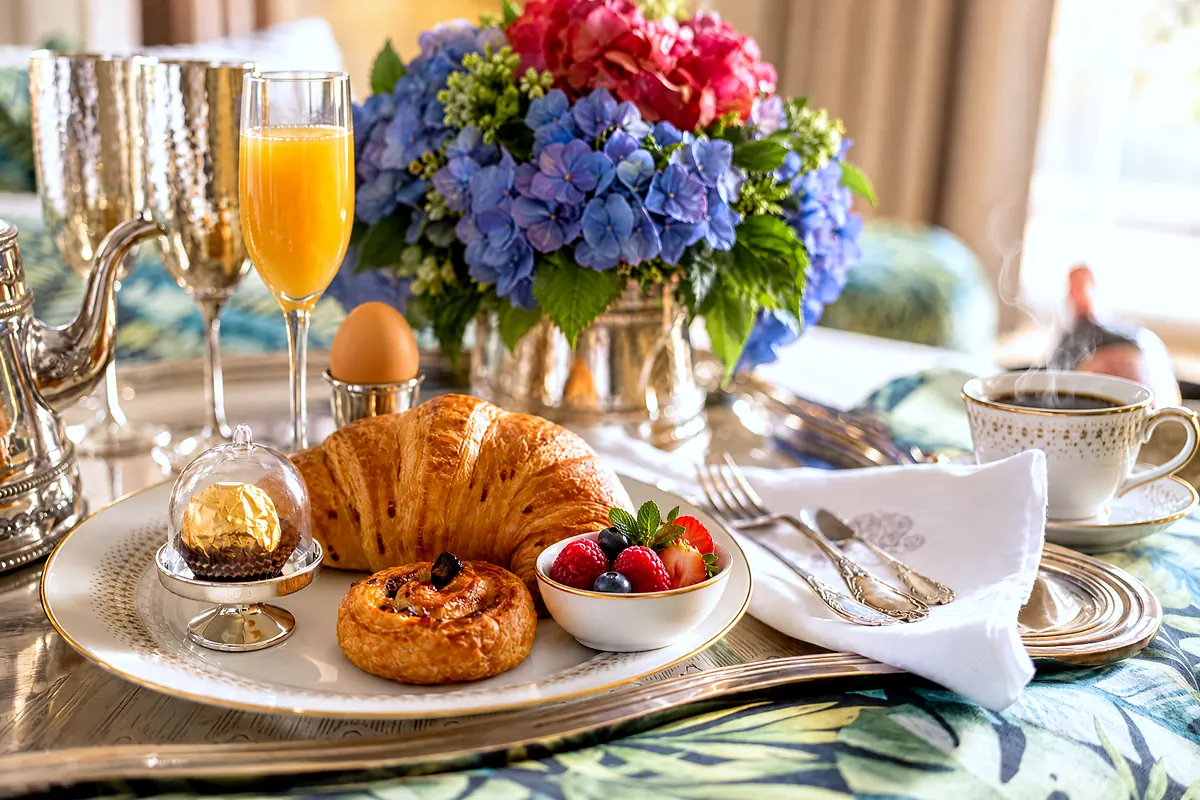 Breakfast in the room, 04 Regenbogentukan