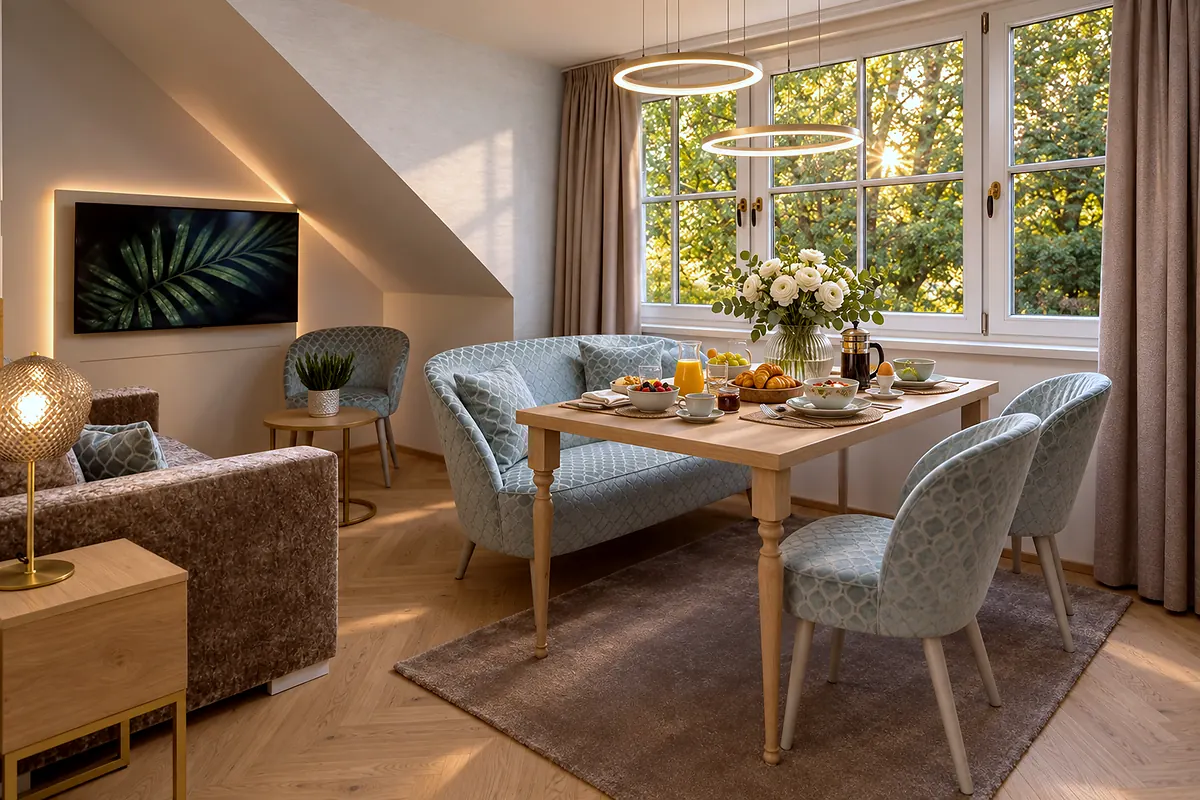 Dining table, 06 Singschwan
