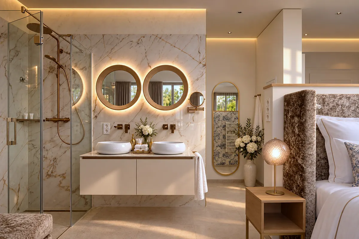 Bathroom, 07 Blauer Pfau