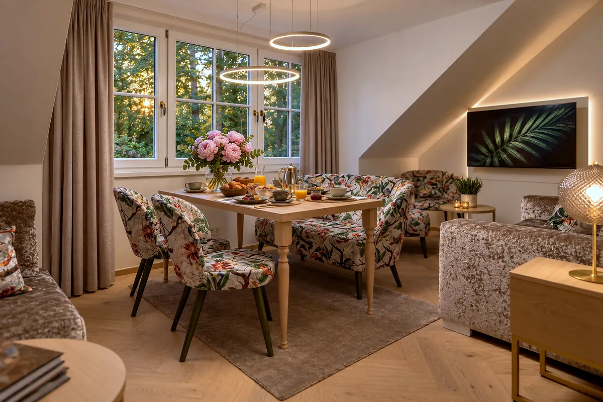 Dining table, 08 Paradiesvogel
