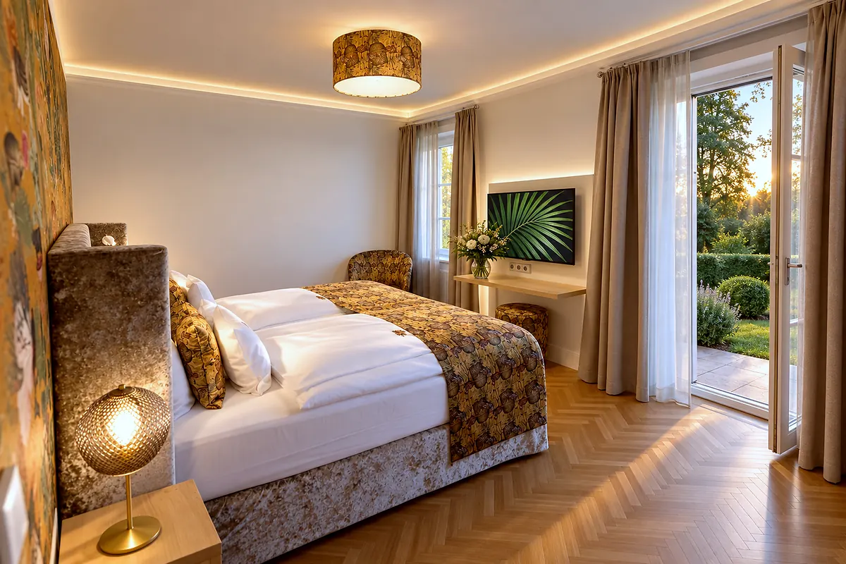 Sleeping area, third view, 10 Sommergoldhähnchen