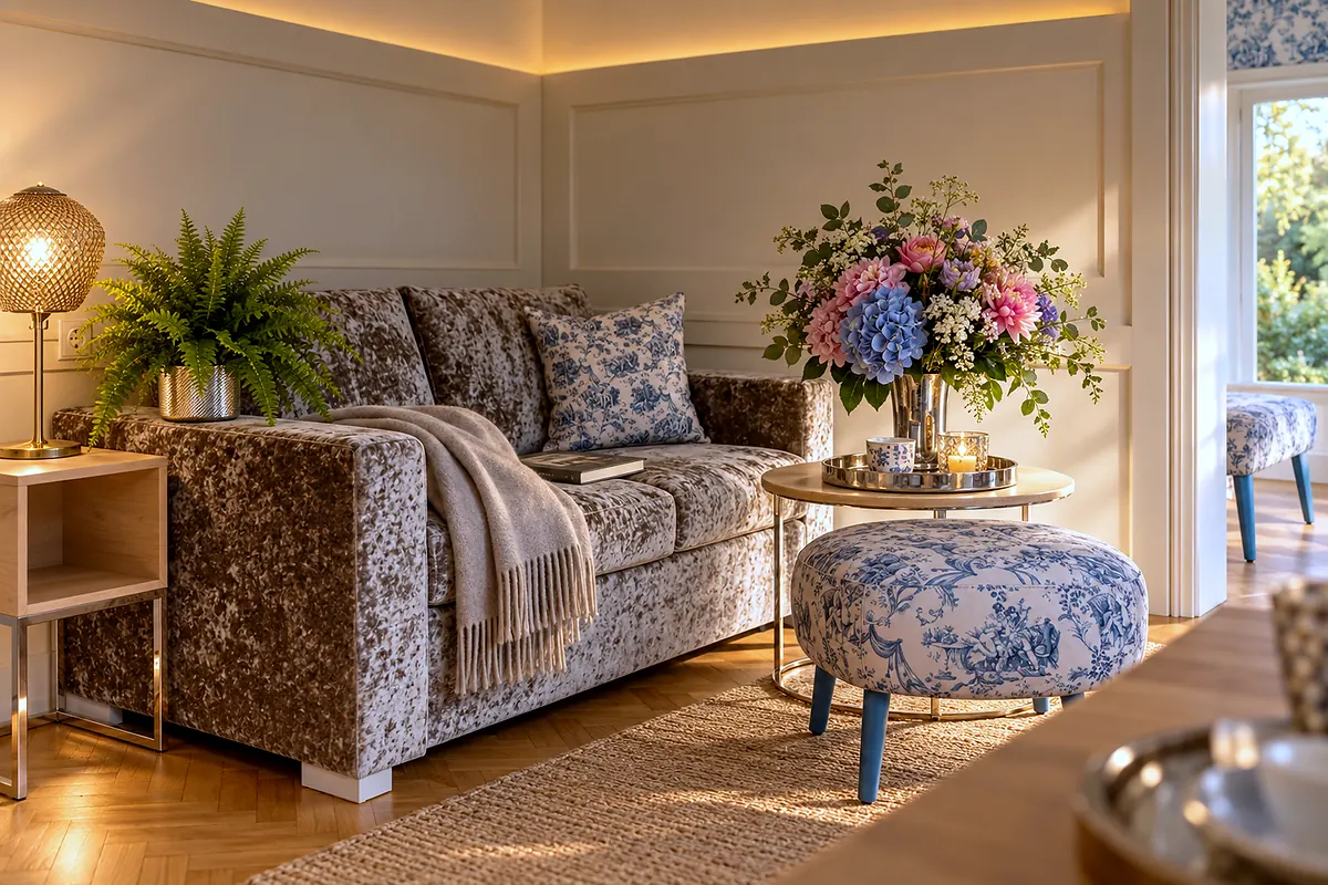 Sofa, 11 Nymphensittich