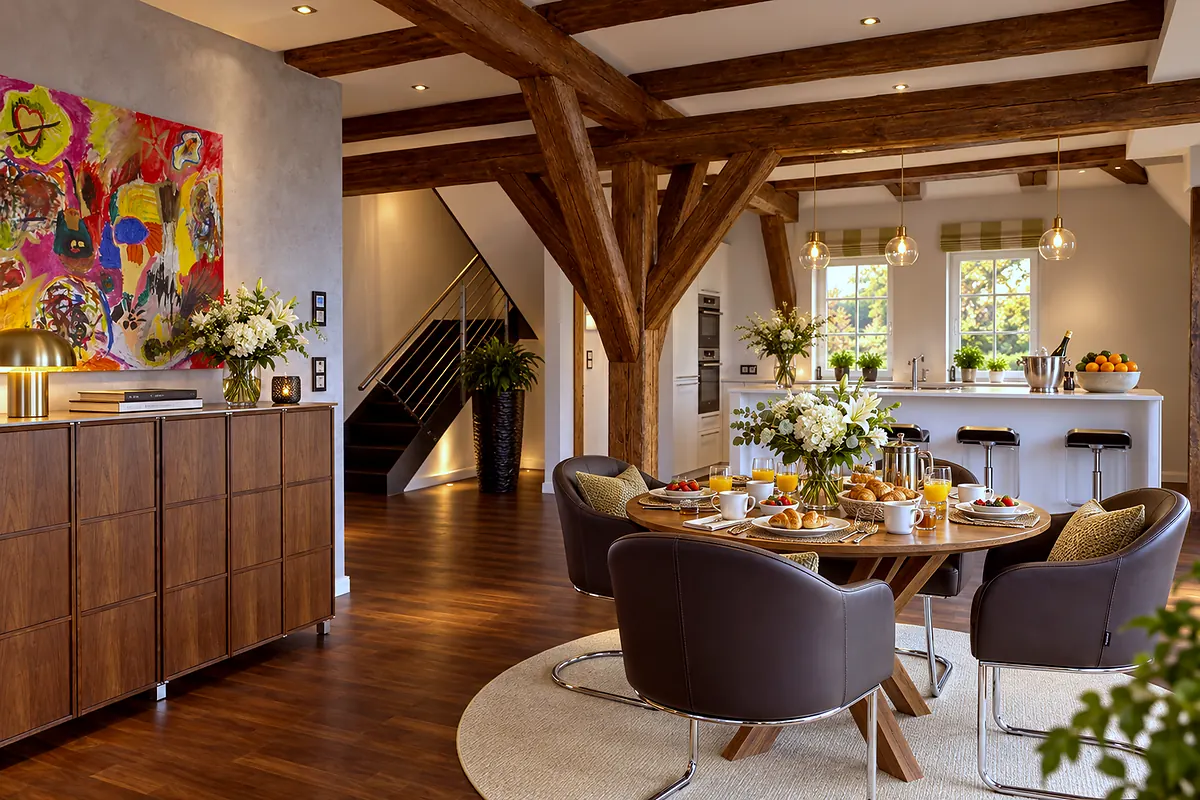 Living area, 13 Silberreiher