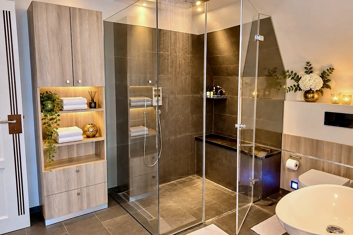 Shower, 14 Schwarzer Schwan