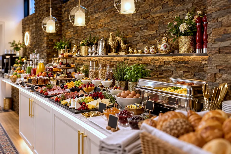 The breakfast counter