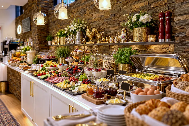 The breakfast counter, second view